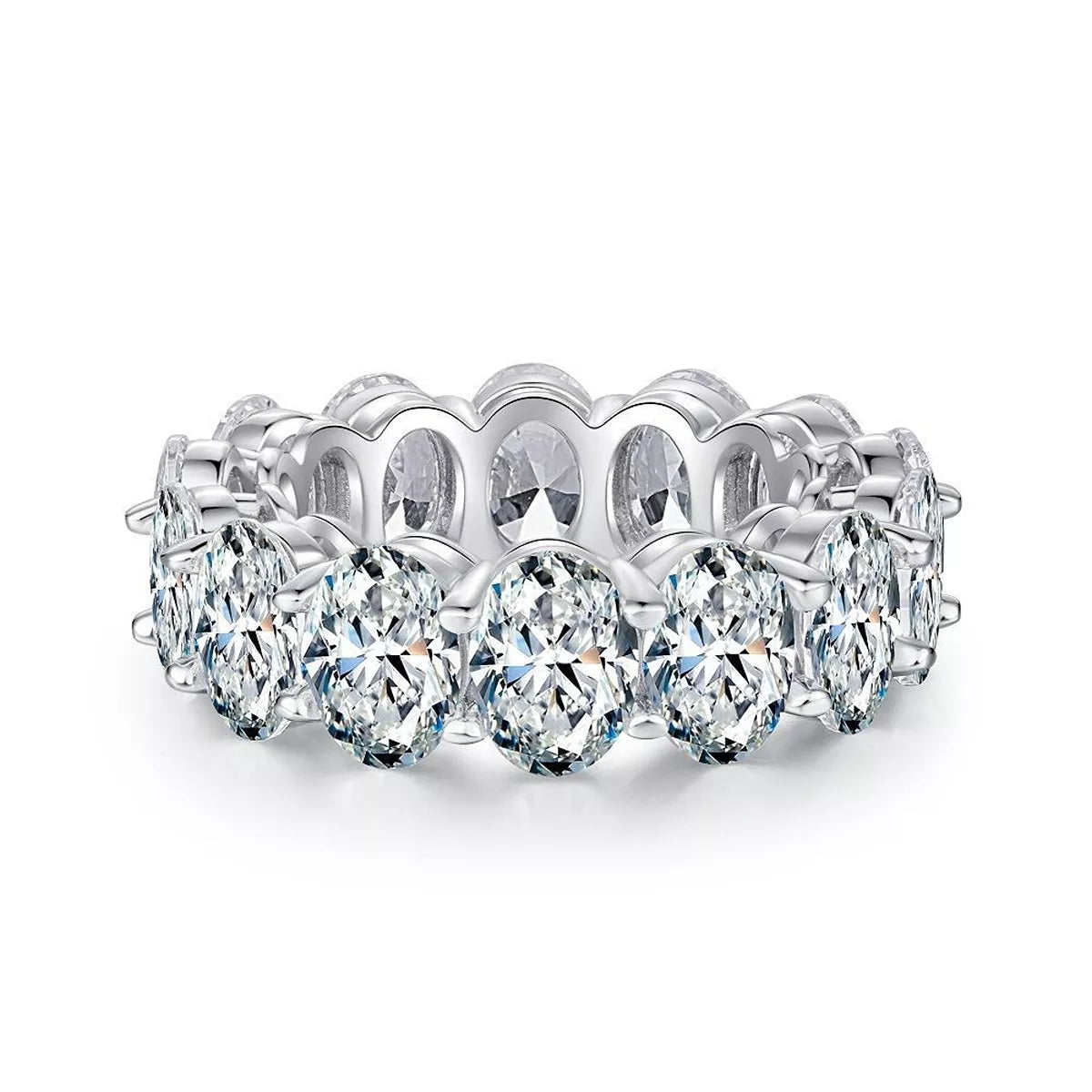925 Sterling Silver Zircon Ring