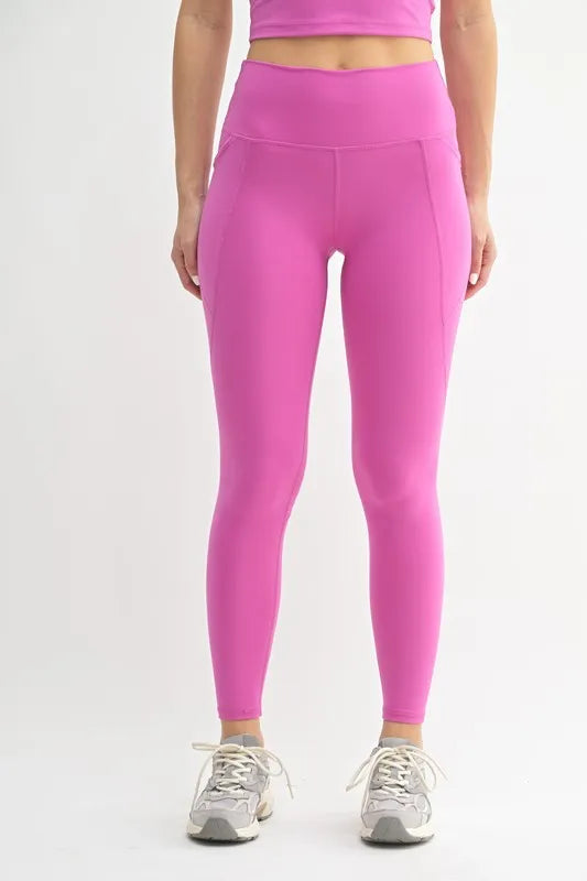 MONO B Venice Cloud Light Sculpt High-Waisted Leggings - Lilixa.store