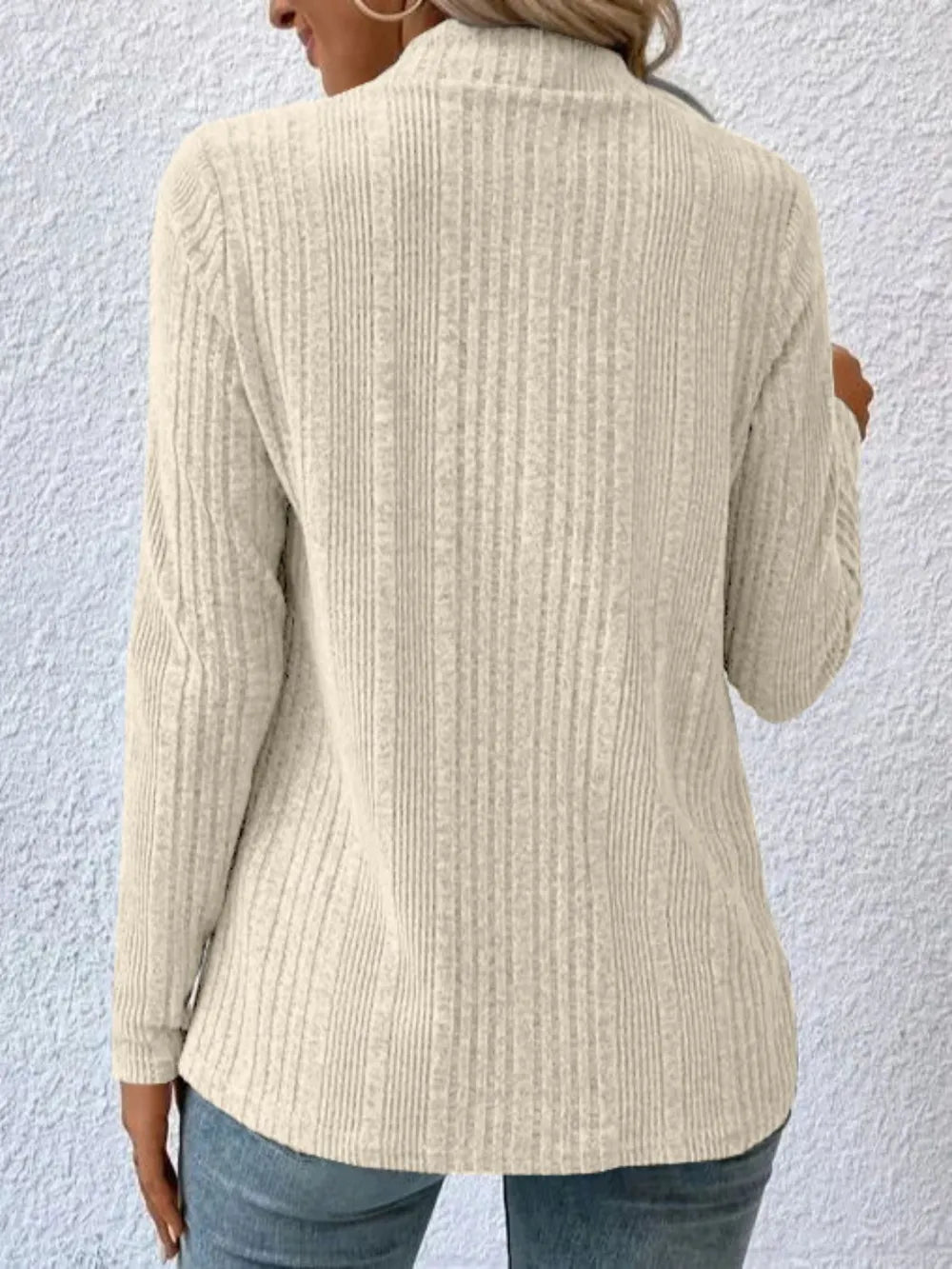 Open Front Long Sleeve Cardigan - Lilixa.store