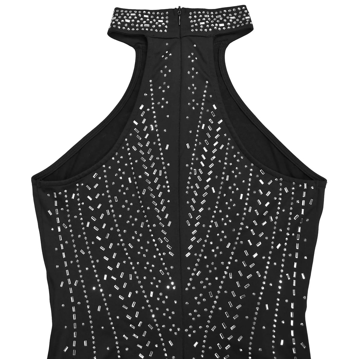Sparkling Rhinestone Cutout Jumpsuit - Lilixa.store