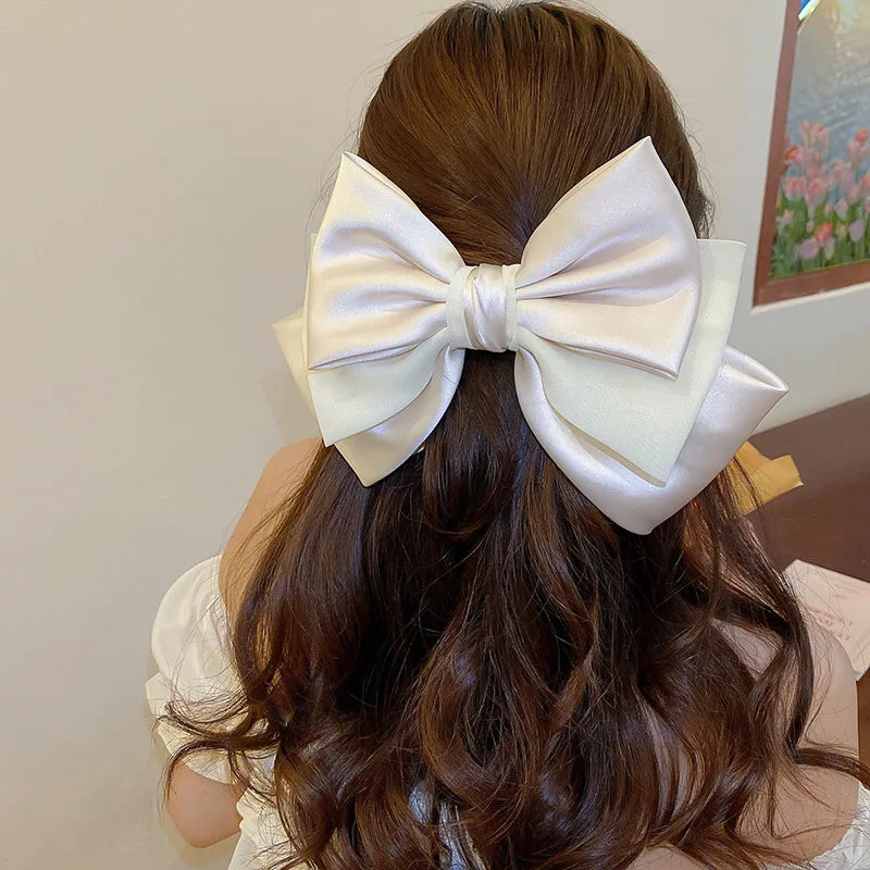 Bow Cloth Hair Clip, view 5