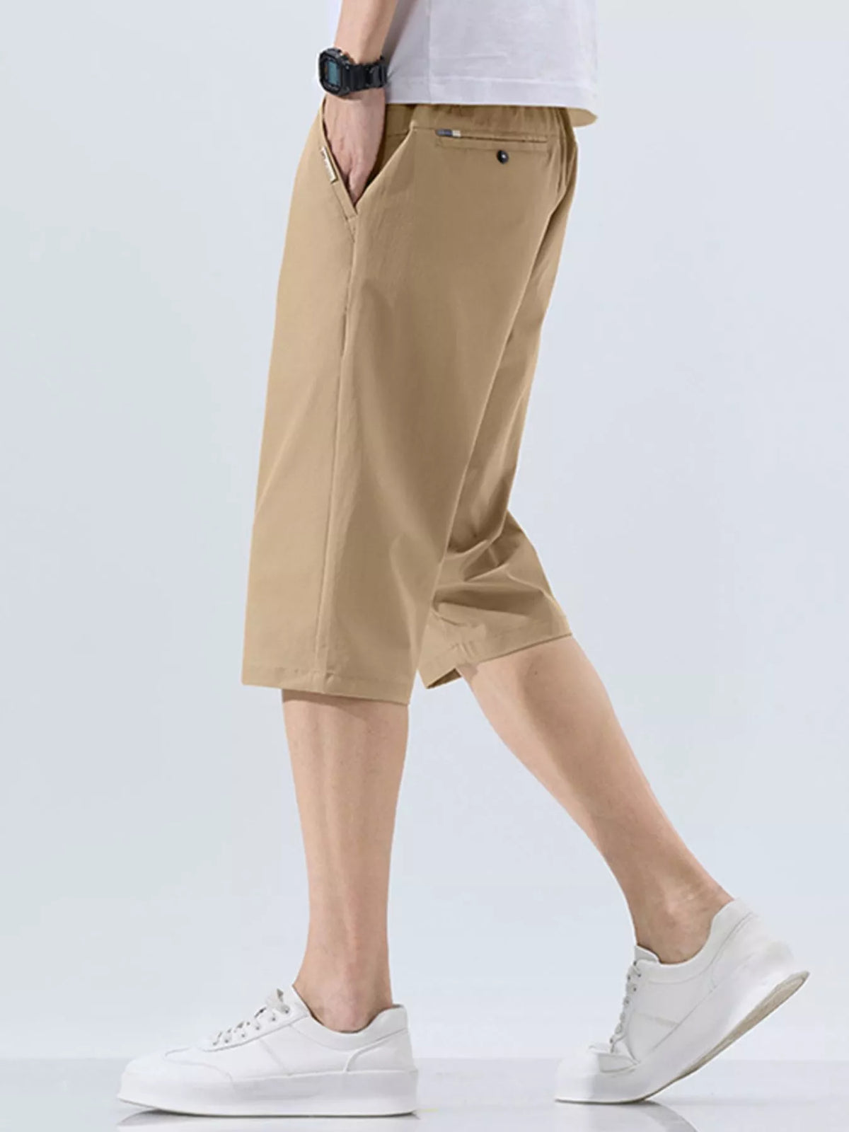 Men's Plus Size Loose Fit Shorts, view 6