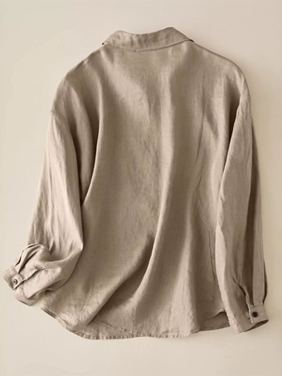 Button-Down Long Sleeve Shirt - Lilixa.store