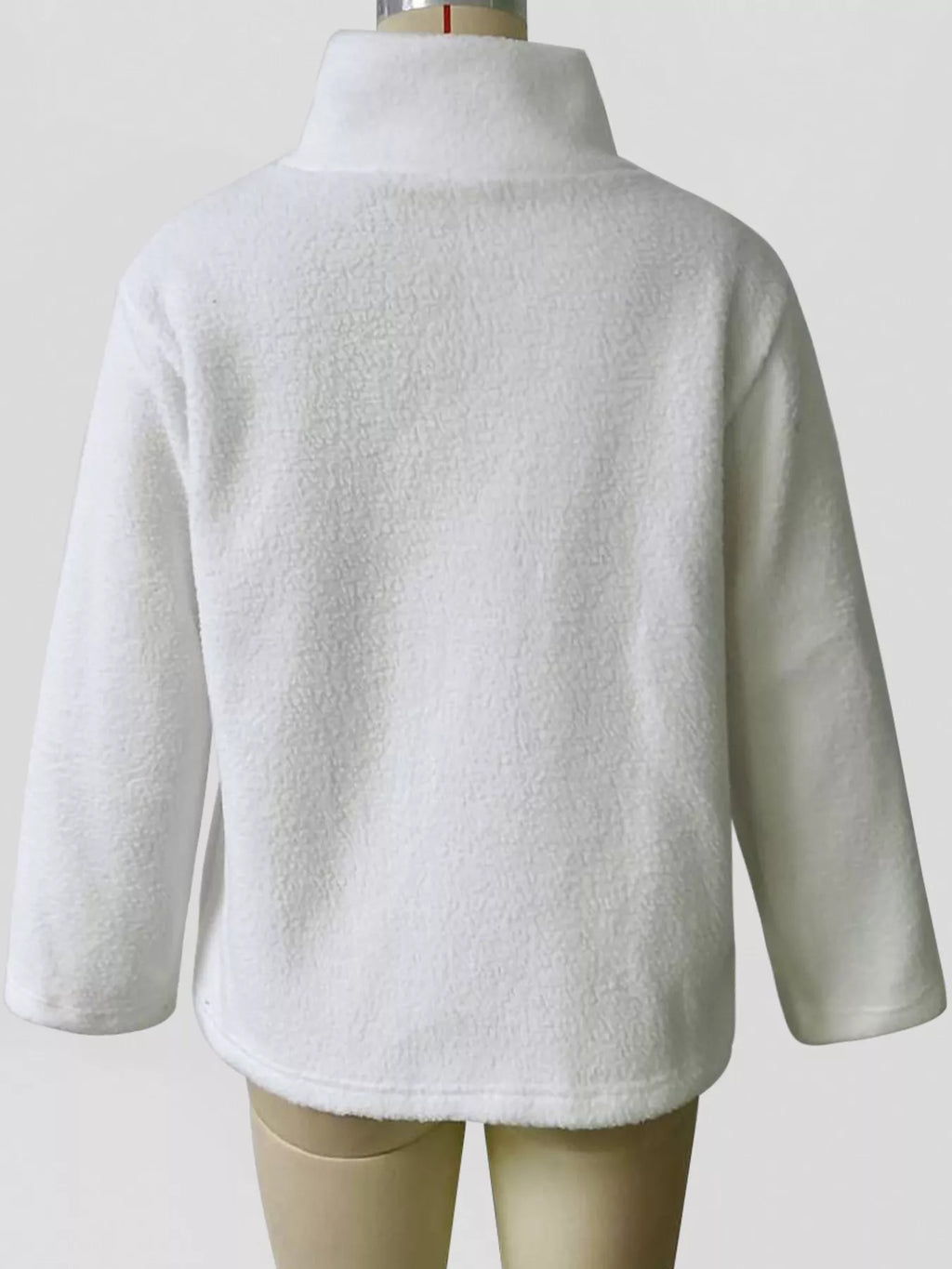 Sherpa Fleece Zip Up Outerwear - Lilixa.store