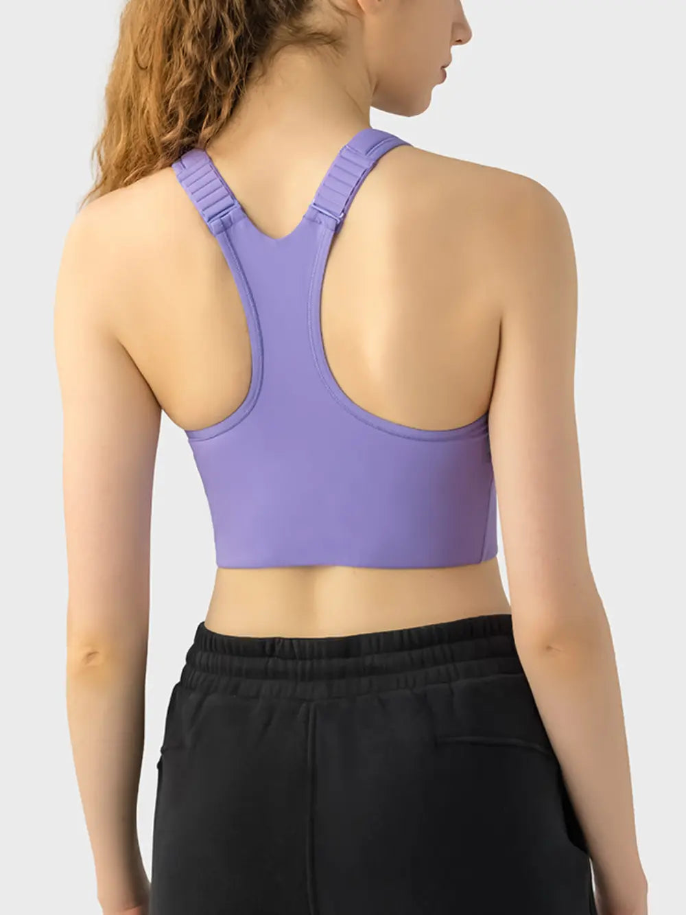 Millennia Wide Strap Sport Bra - Lilixa.store
