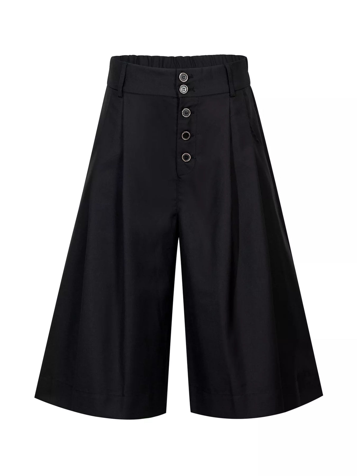 Men's Button Fly Wide Leg Capris - Lilixa.store