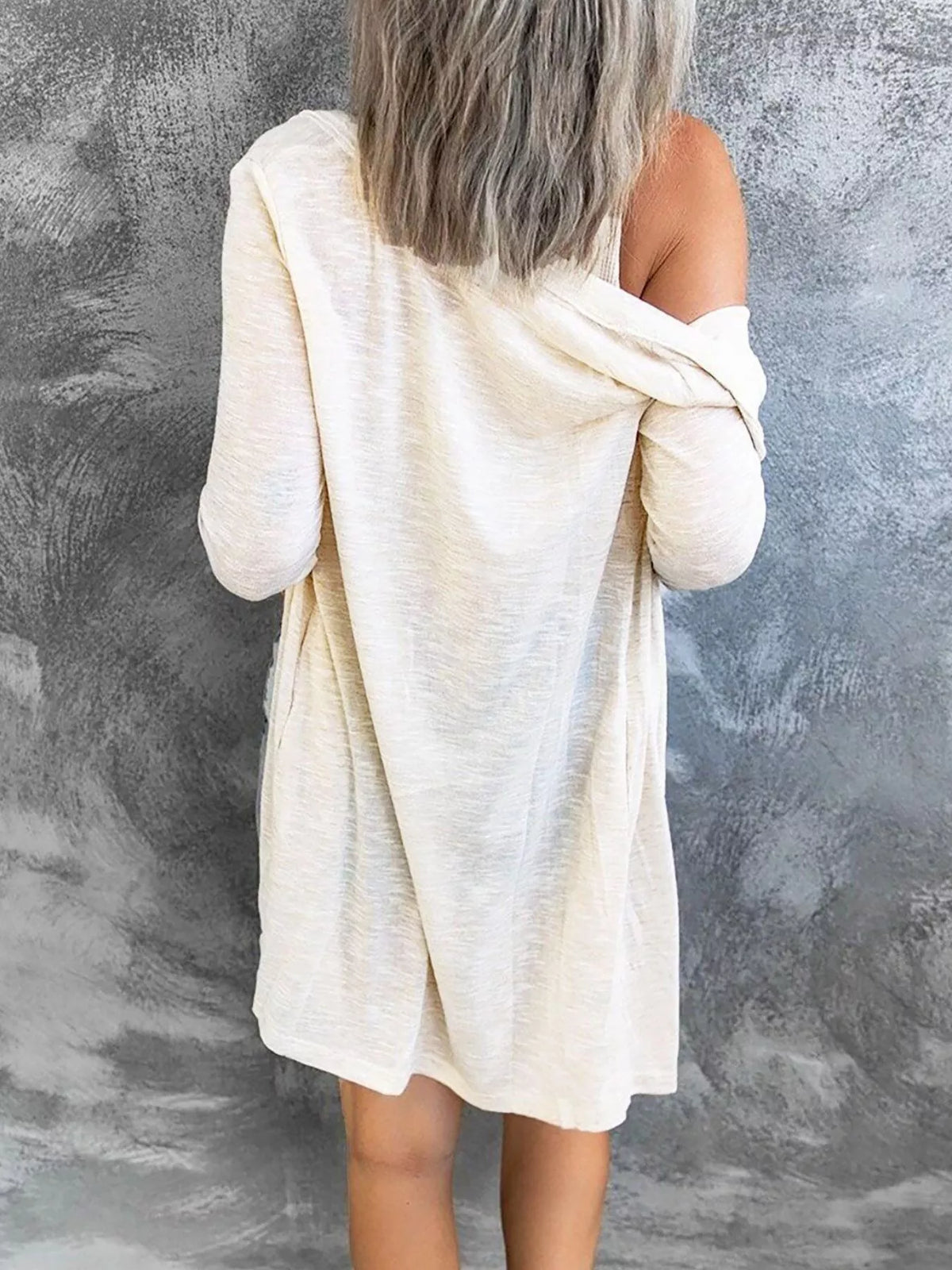 Full Size Lightweight Button-Up Cardigan Plus Size - Lilixa.store