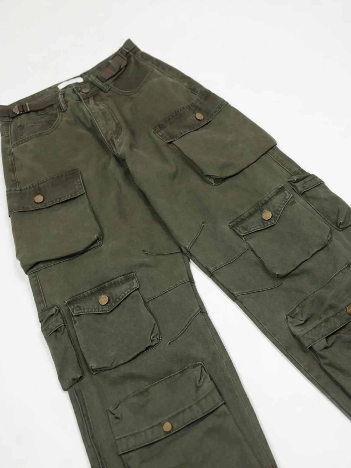 Men's Multi-Pocket Relaxed Fit Cargo Pants, view 2