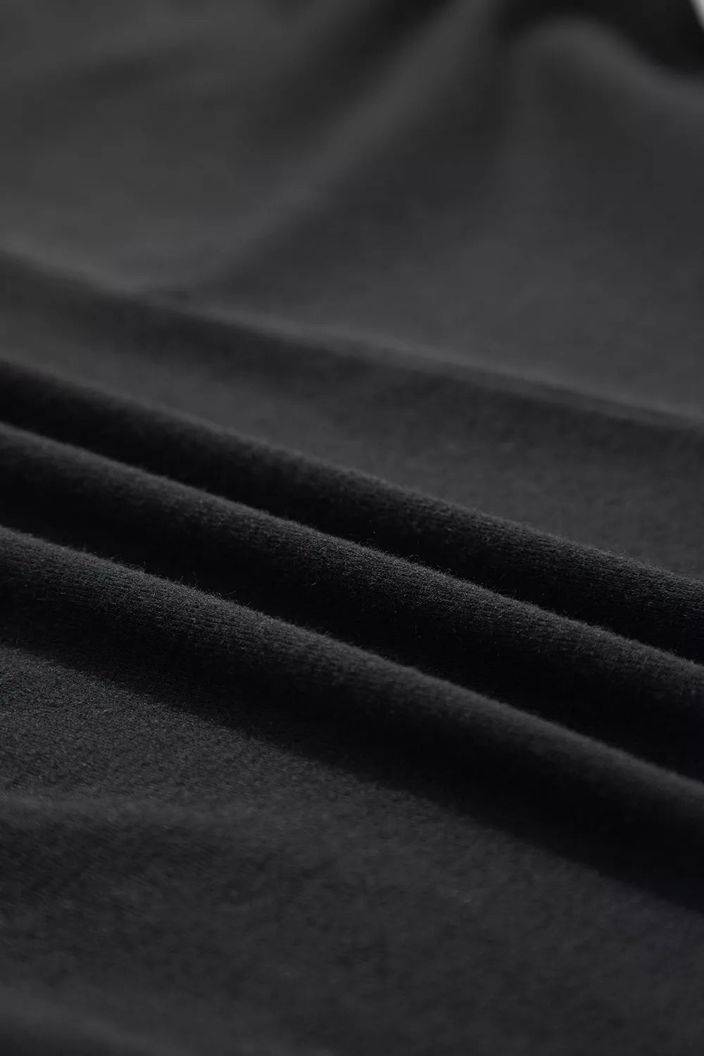 High Neck Long Sleeve Top - Lilixa.store