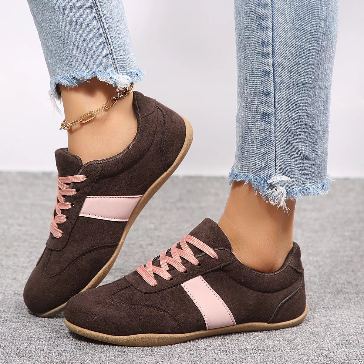 Round Toe Flats Sneakers