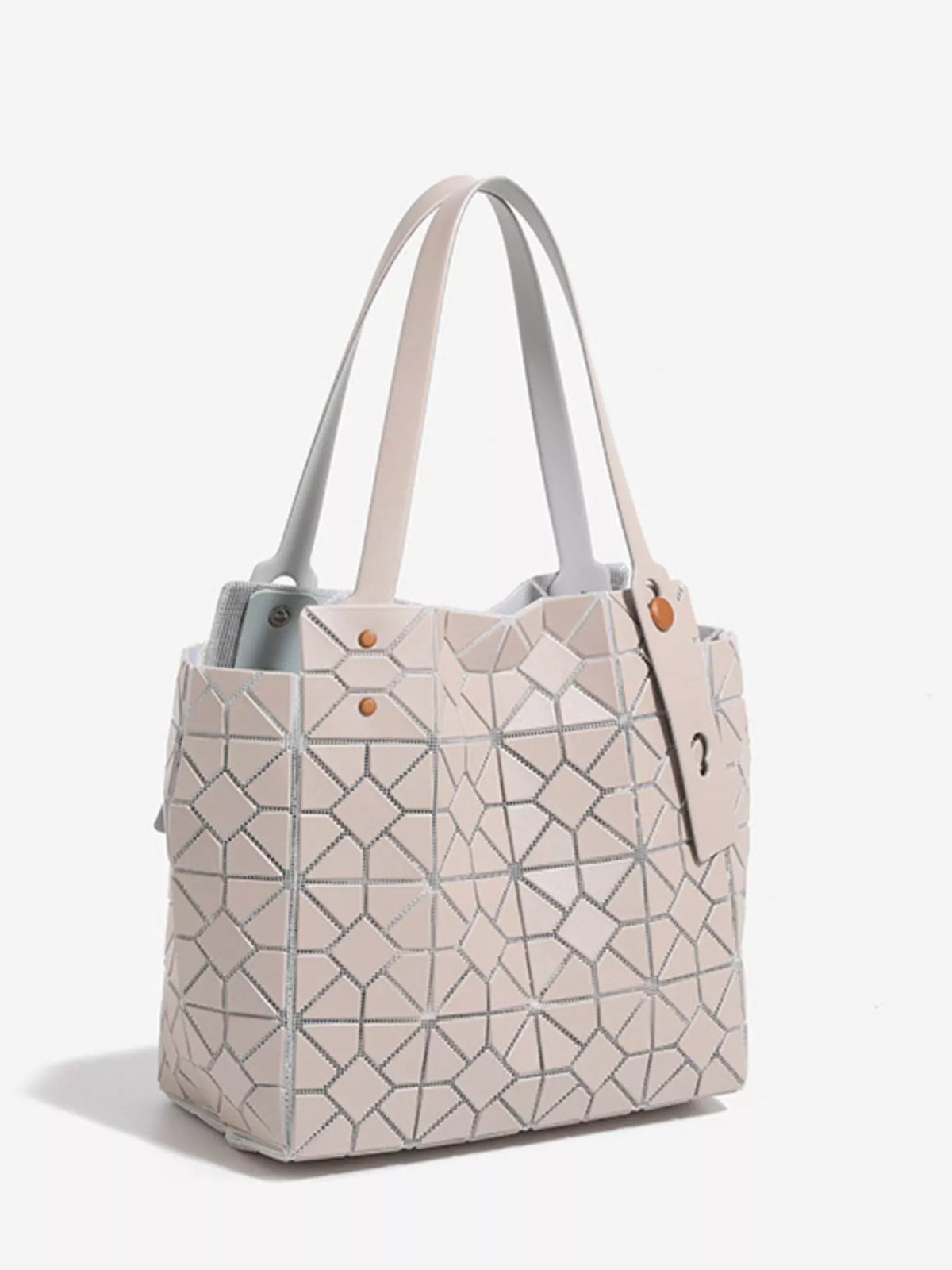 Geometric Lattice Structured Handbag