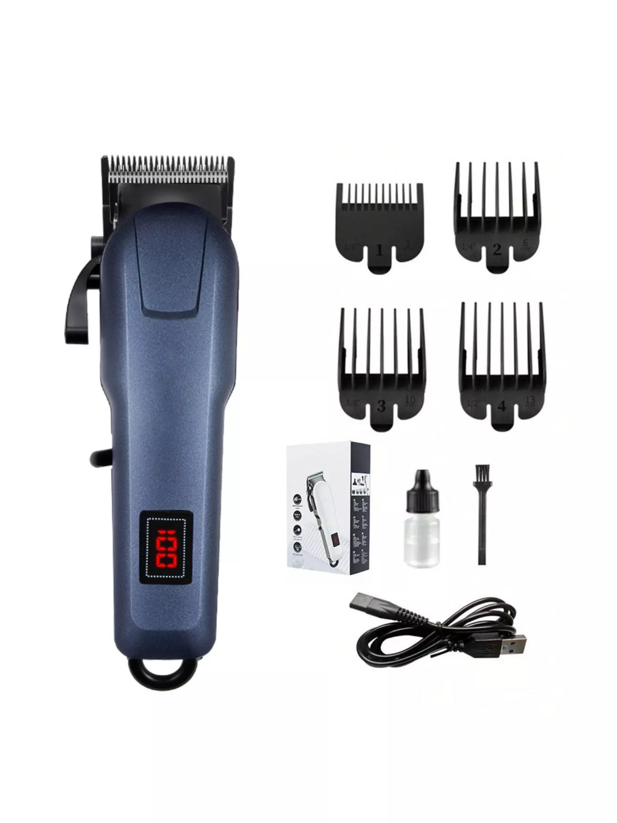 Cordless Hair Clipper with LED Display - Lilixa.store