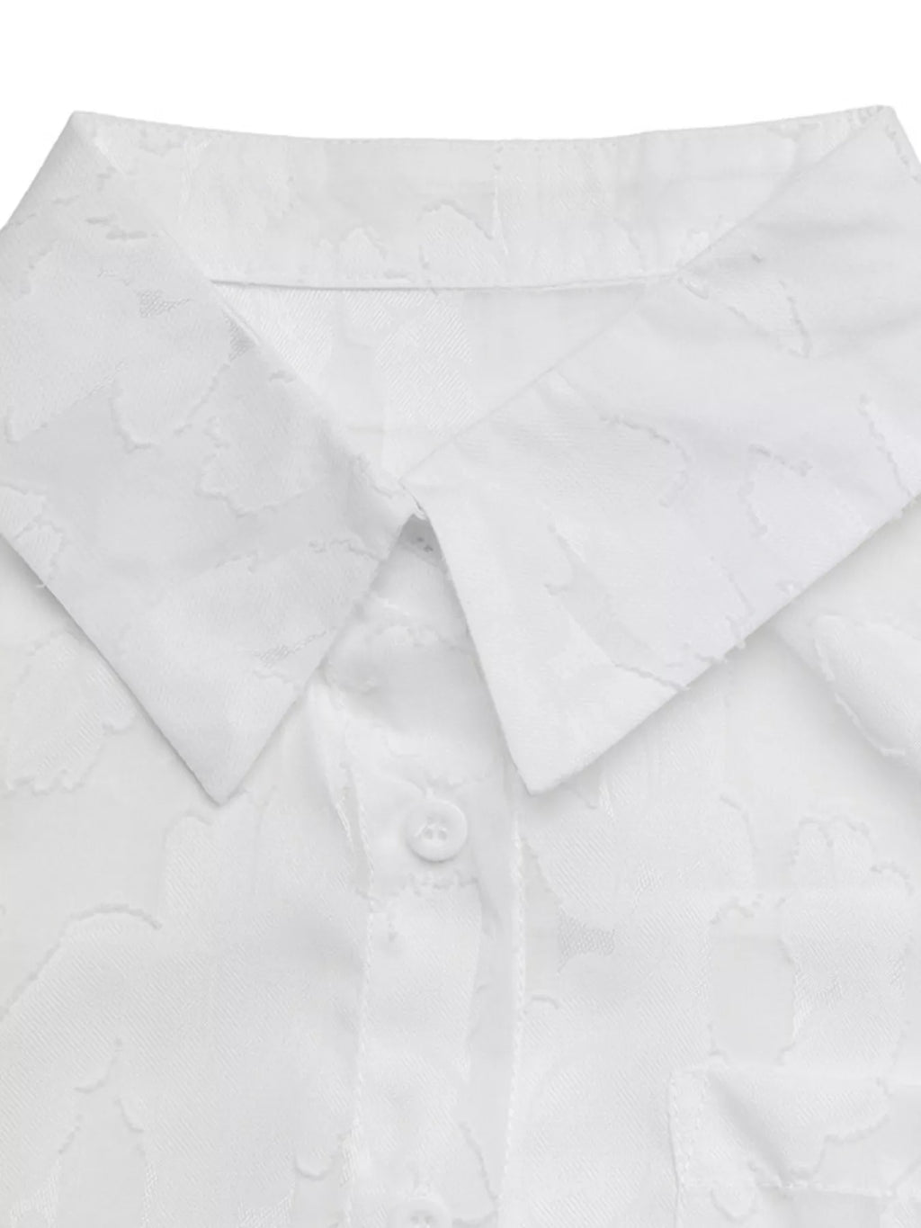 Sheer Button-Down Shirt - Lilixa.store