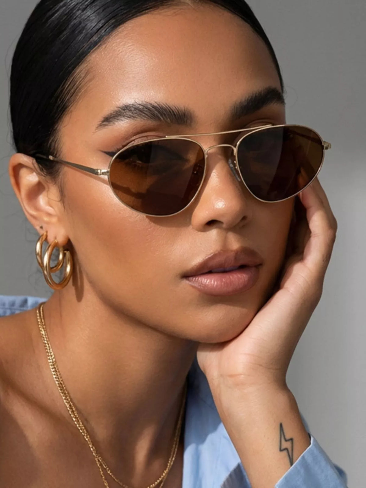 Vintage Tinted Lenses Sunglasses - Lilixa.store