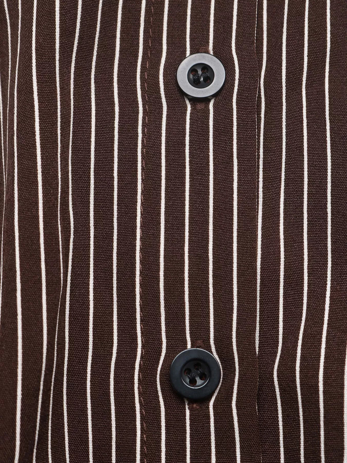 Striped Button-Up Bodysuit - Lilixa.store