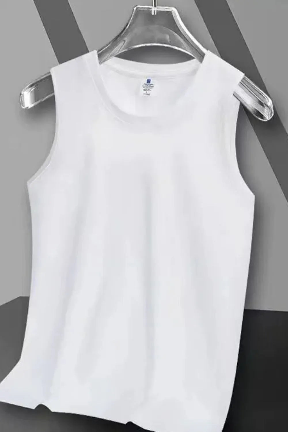 Men's Full Size Round Neck Tank Plus Size - Lilixa.store