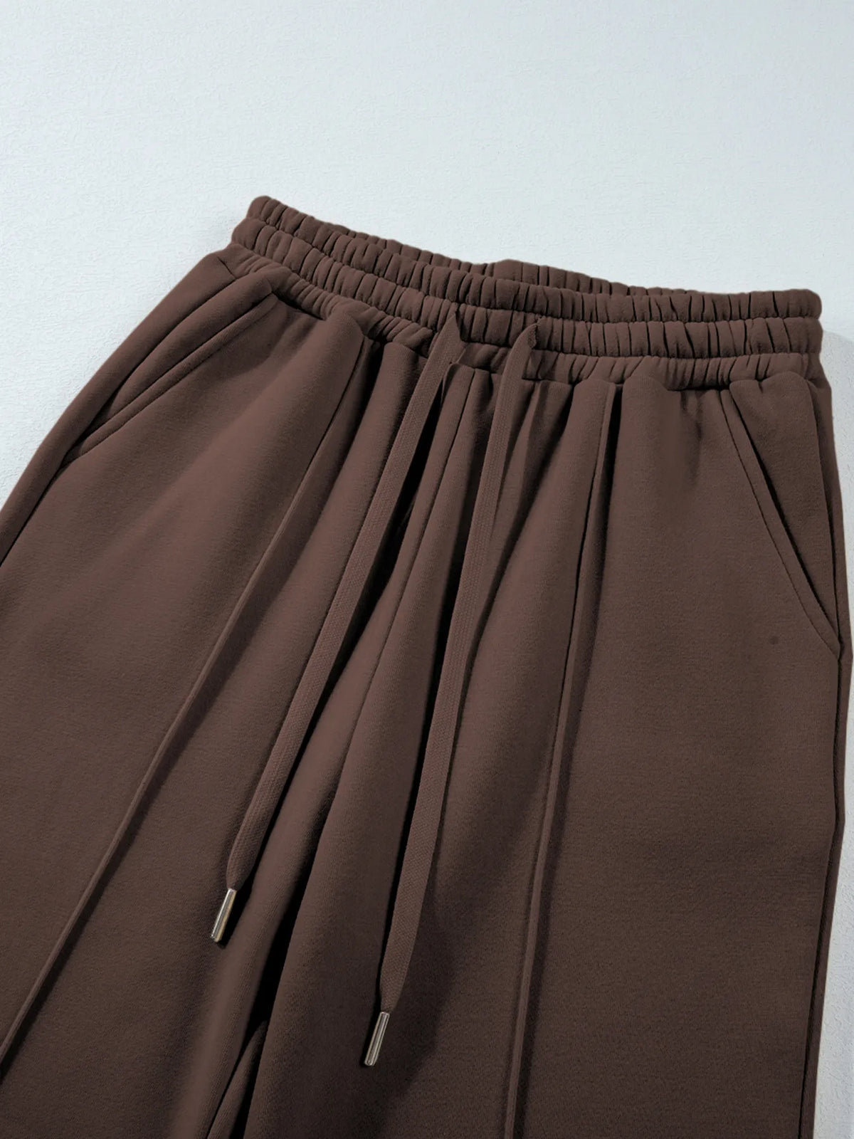 Collared Sweatshirt and High Waist Pants Active Set - Lilixa.store