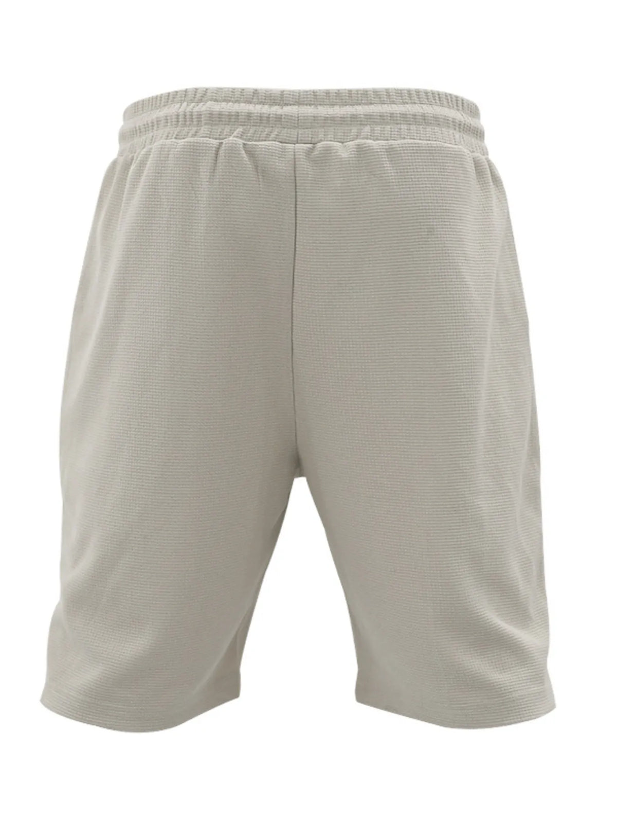 Men's Full Size Round Neck Tee and Shorts Set Plus Size, view 4
