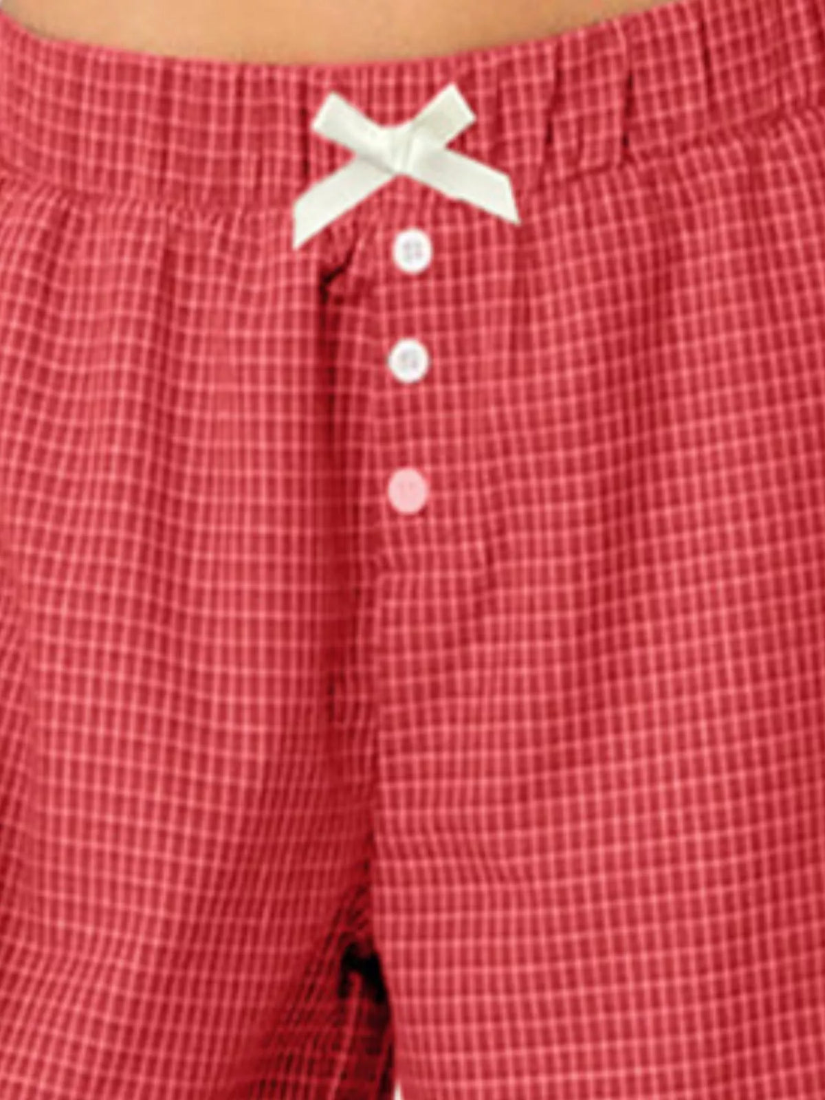 Plaid Wide-Leg Pants - Lilixa.store