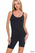 Zenana Ribbed Seamless Bodysuit - Lilixa.store