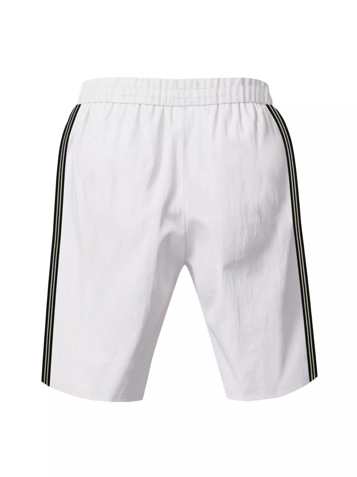 Men's Full Size Casual Striped Shorts Plus Size, view 2
