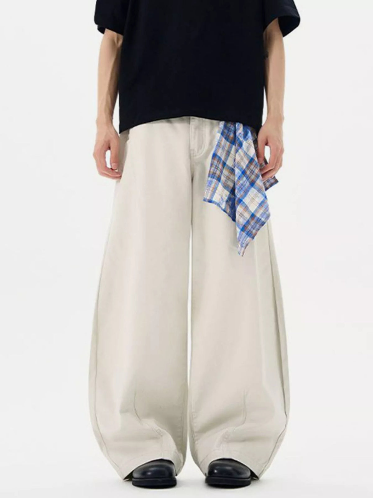 Men's Wide Leg Casual Pants, view 2
