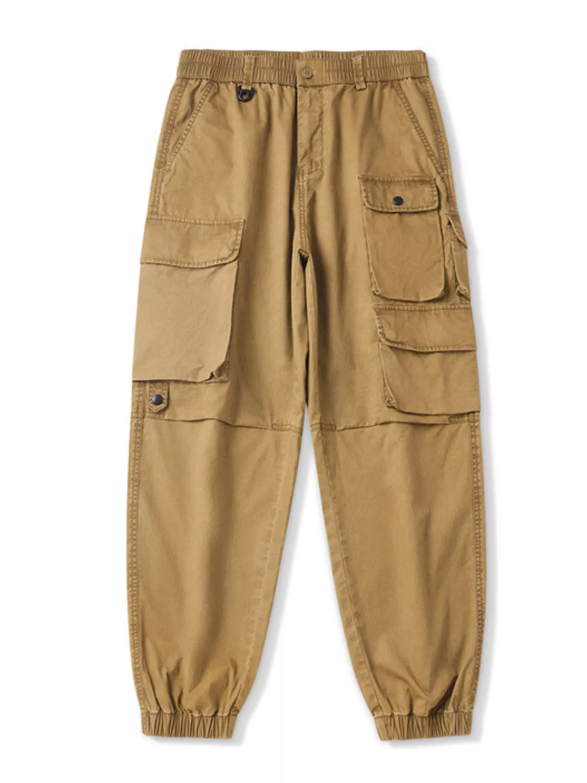 Men's Plus Size Relaxed Fit Multi-Pocket Cargo Pants, view 8