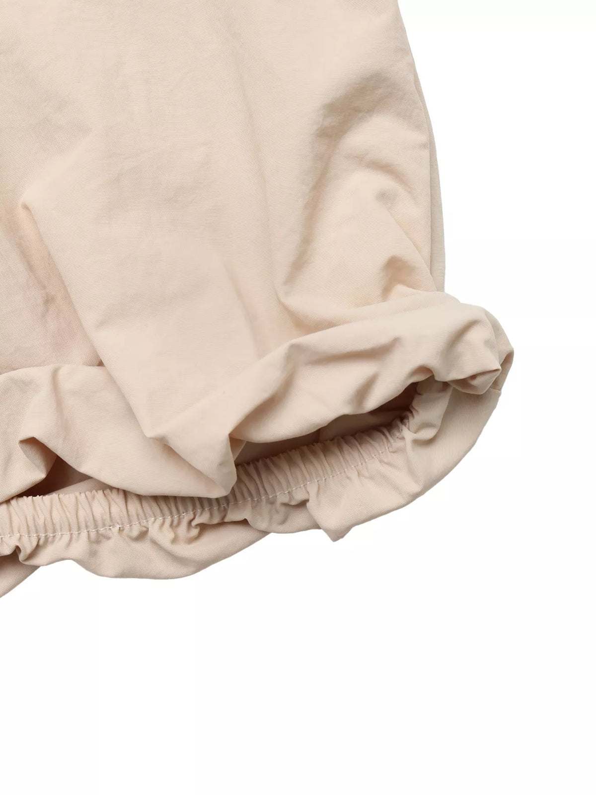 Button-Down Puff-Sleeve Jacket