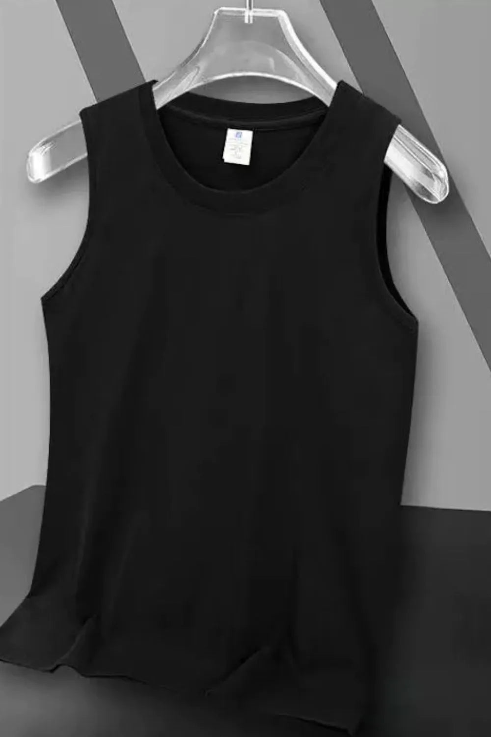 Men's Full Size Round Neck Tank Plus Size - Lilixa.store