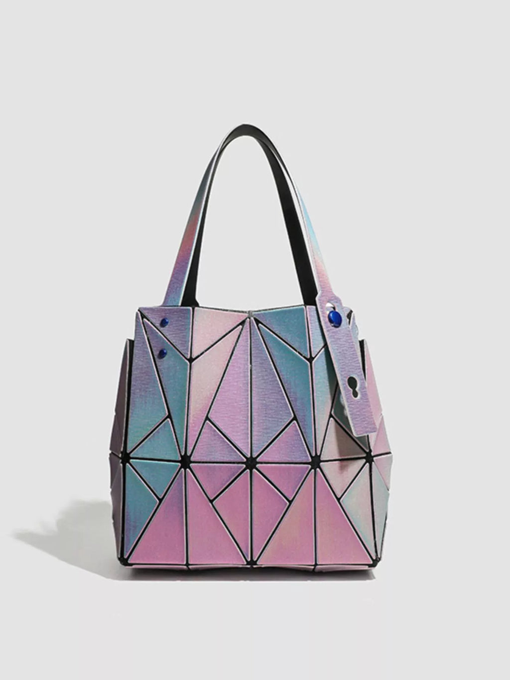 Geometric Iridescent Shoulder Bag, view 2