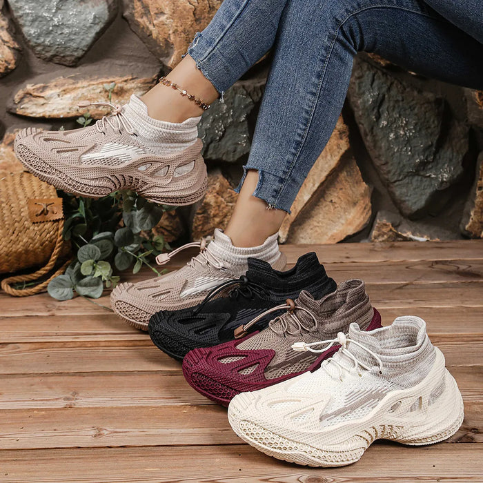 Lace Up Mesh Athletic - Lilixa.store