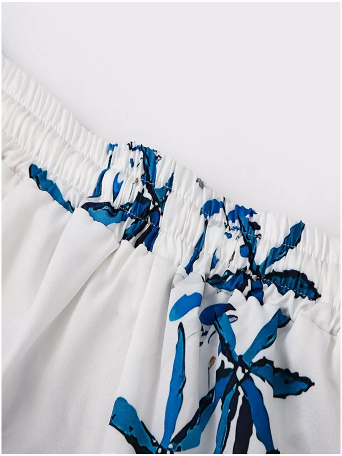 Men's Full Size Tropical Print Short Sleeve Shirt and Shorts Set Plus Size - Lilixa.store