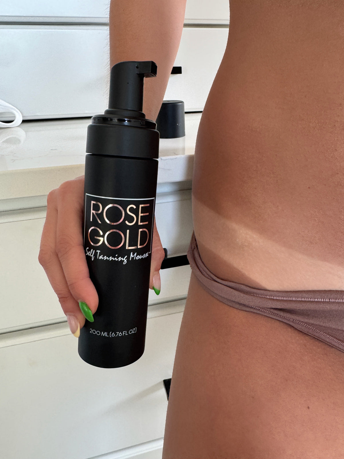 Rapid Rinse Self Tanning Mousse — Dark Neutral Bronze Whipped Foam - Lilixa.store