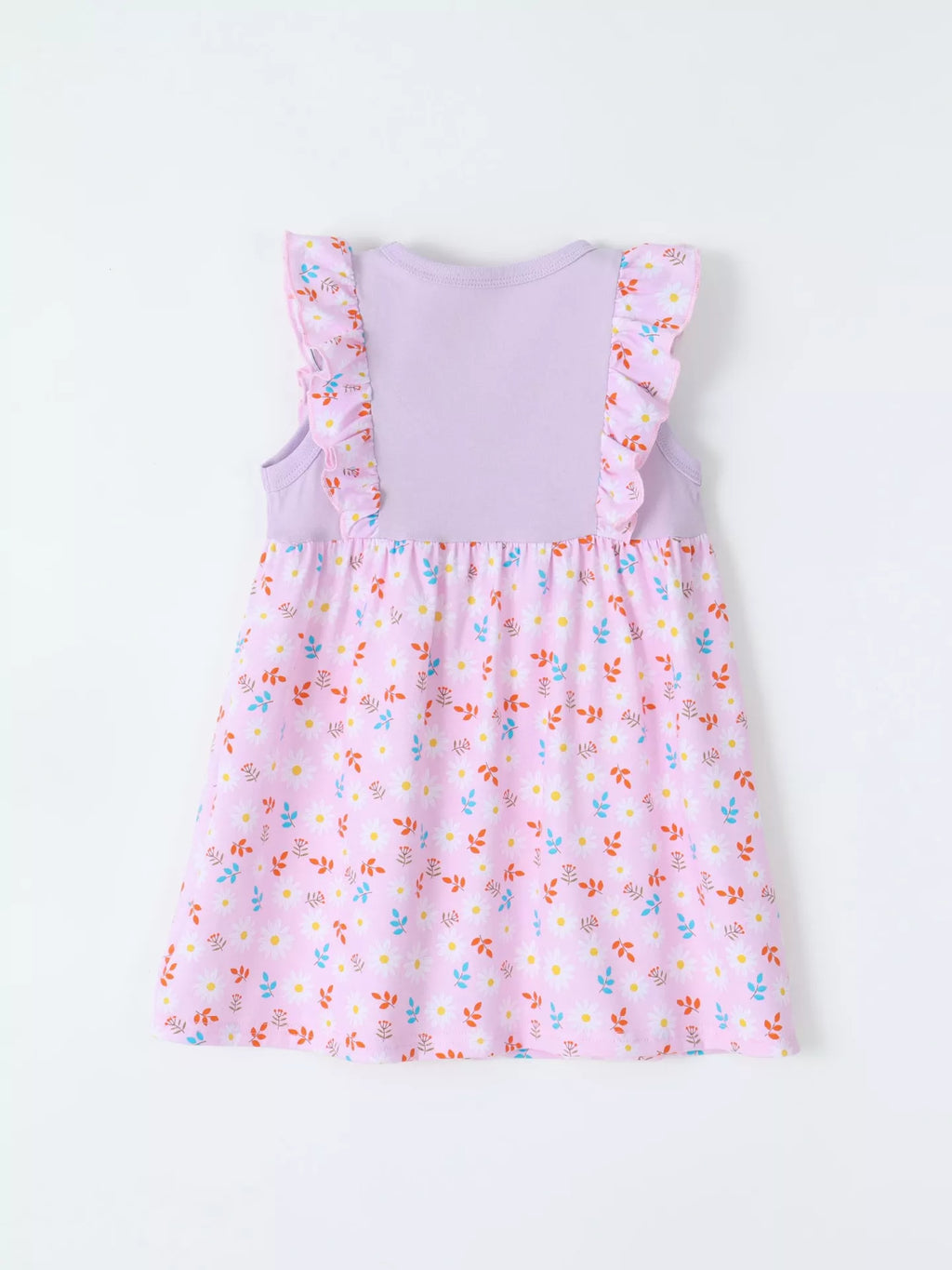 Children's Ruffled Floral Print Dress - Lilixa.store
