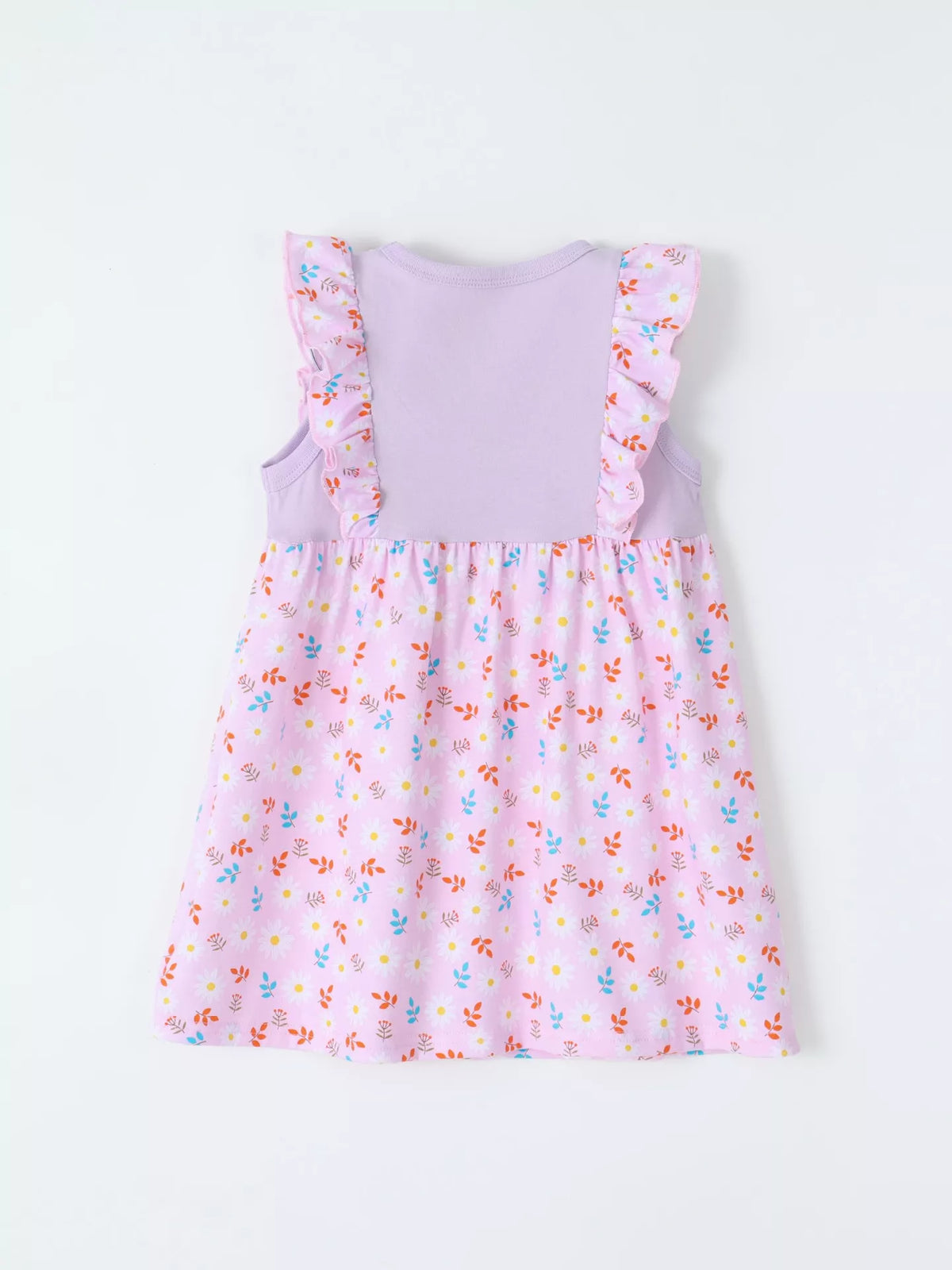 Children's Ruffled Floral Print Dress - Lilixa.store