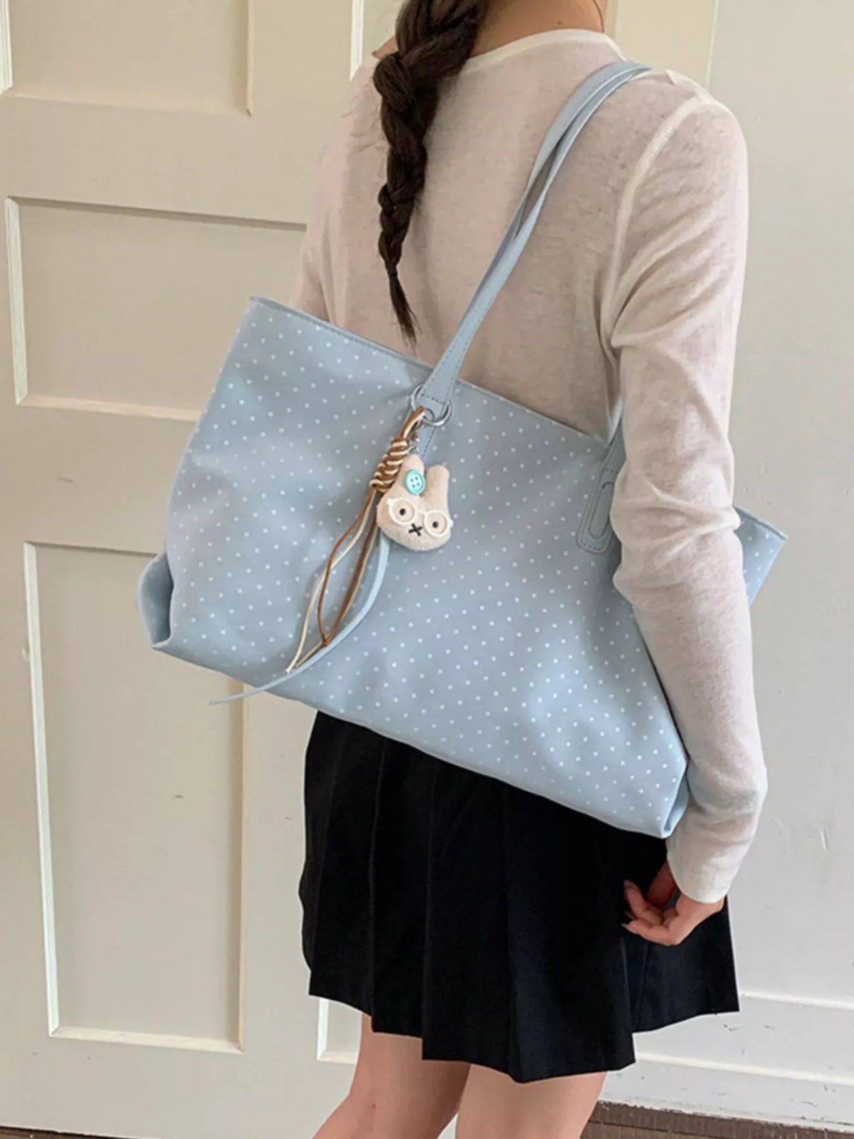 Polka Dot Shoulder Bag - Lilixa.store