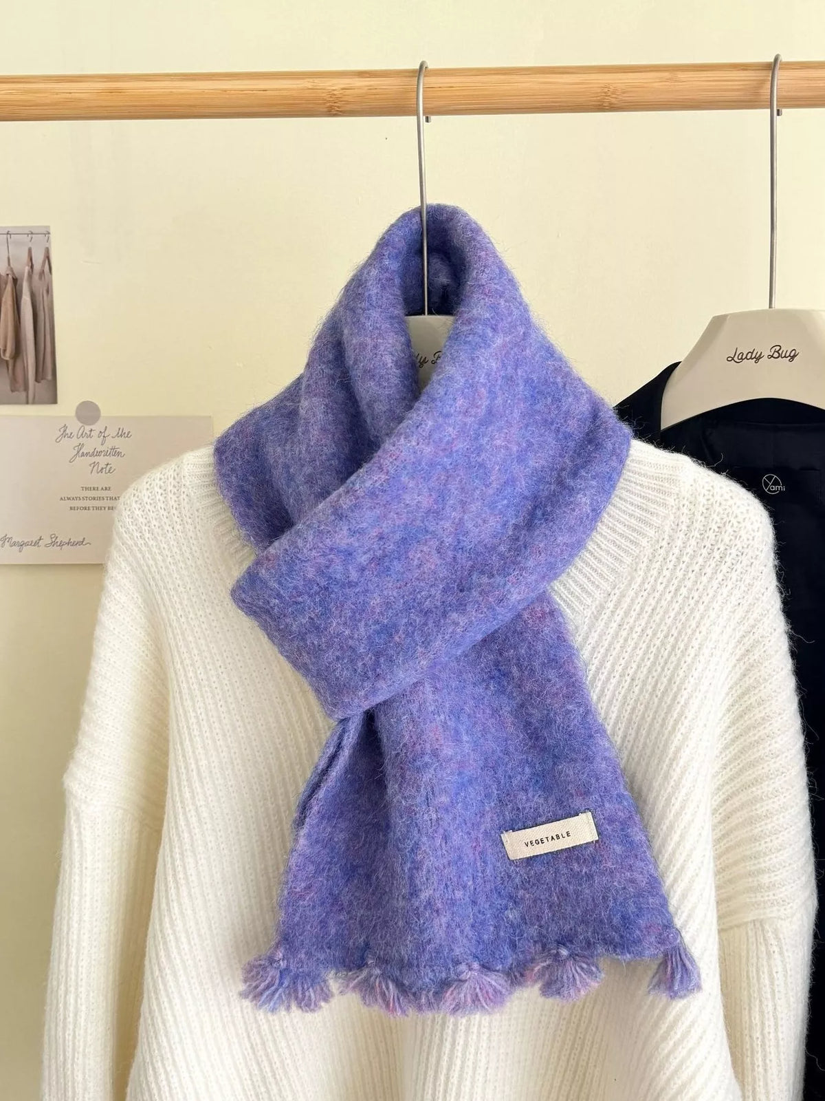 Tassel Knitted Scarf - Lilixa.store