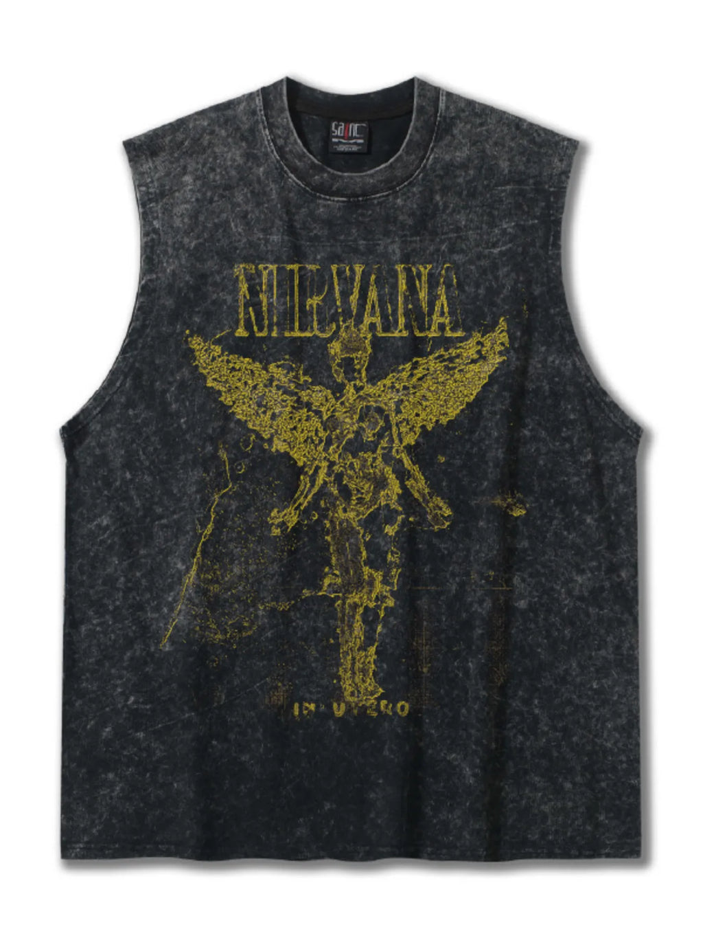 Men's Graphic Round Neck Tank - Lilixa.store
