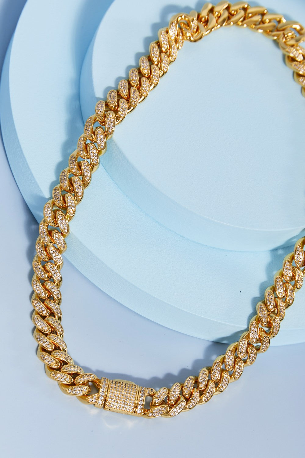 Brass Curb Chain Necklace - Lilixa.store