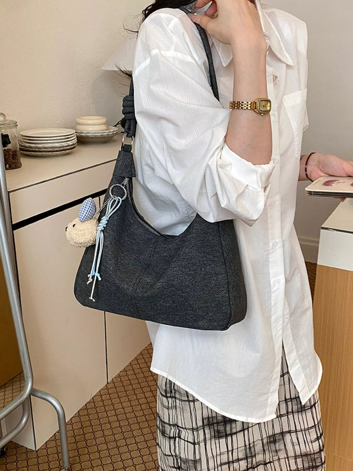 PU Leather Shoulder Bag - Lilixa.store