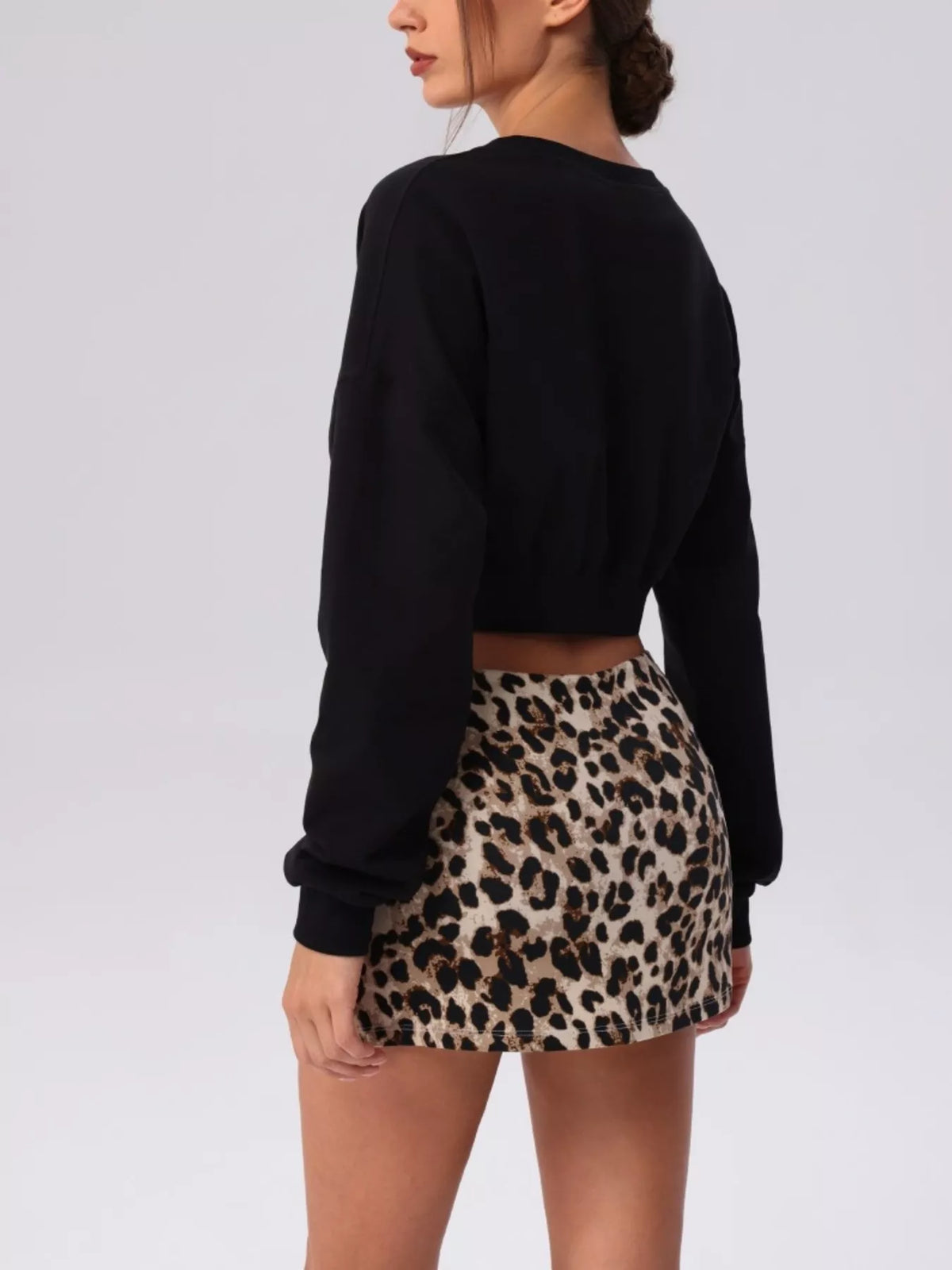 Cropped Button-Down Active Cardigan - Lilixa.store