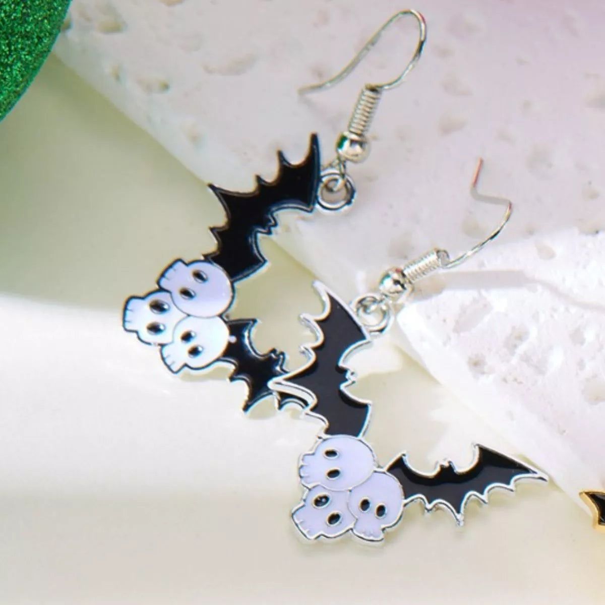 Halloween Bat Drop Earrings - Lilixa.store