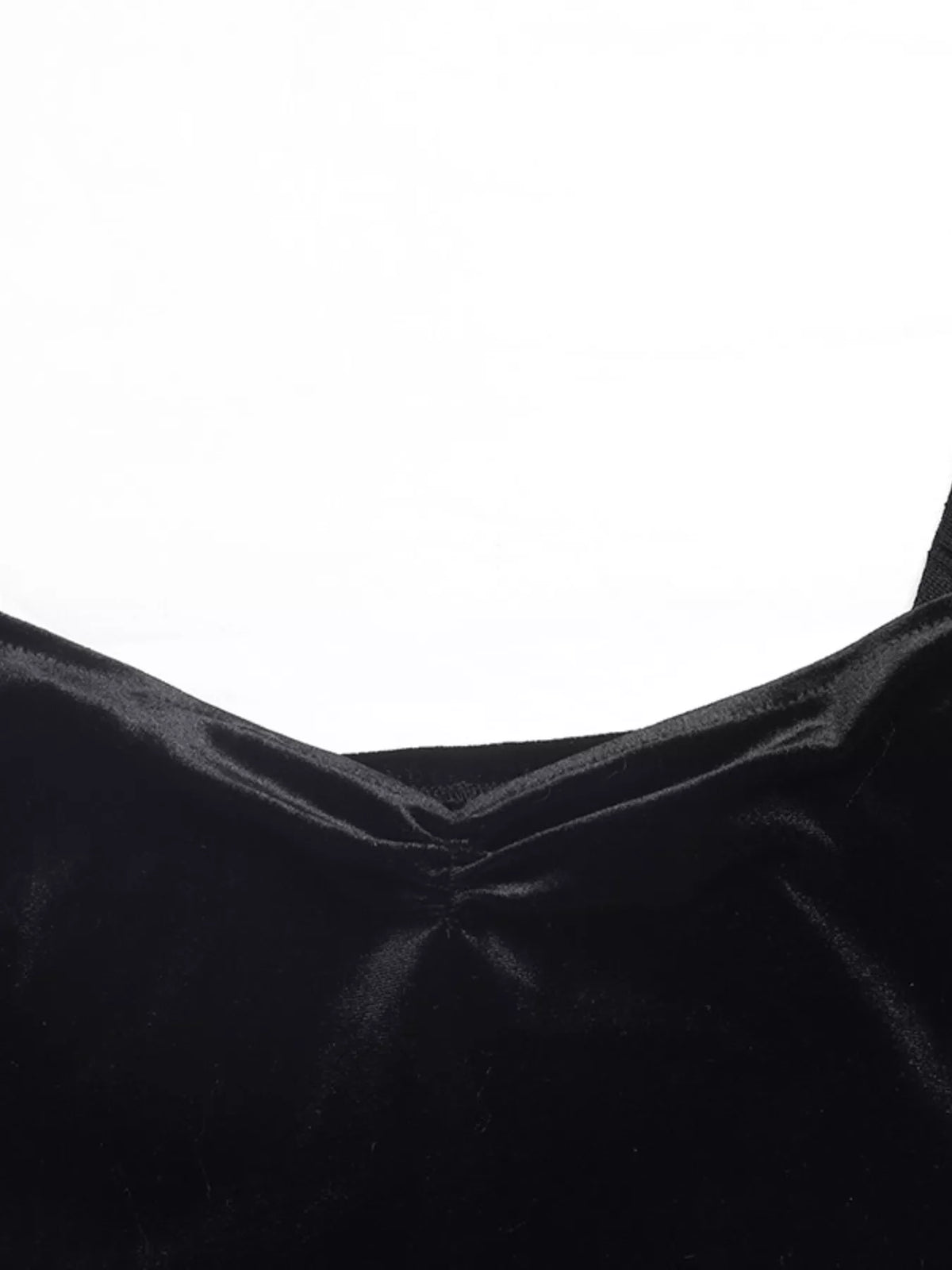 Velvet Sweetheart Neck Sheer Sleeve Midi Dress - Lilixa.store