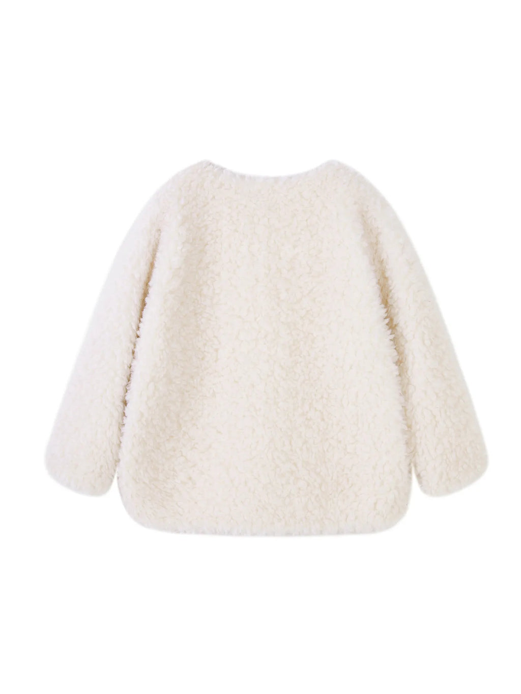Fleece Button Up Long Sleeve Outerwear - Lilixa.store