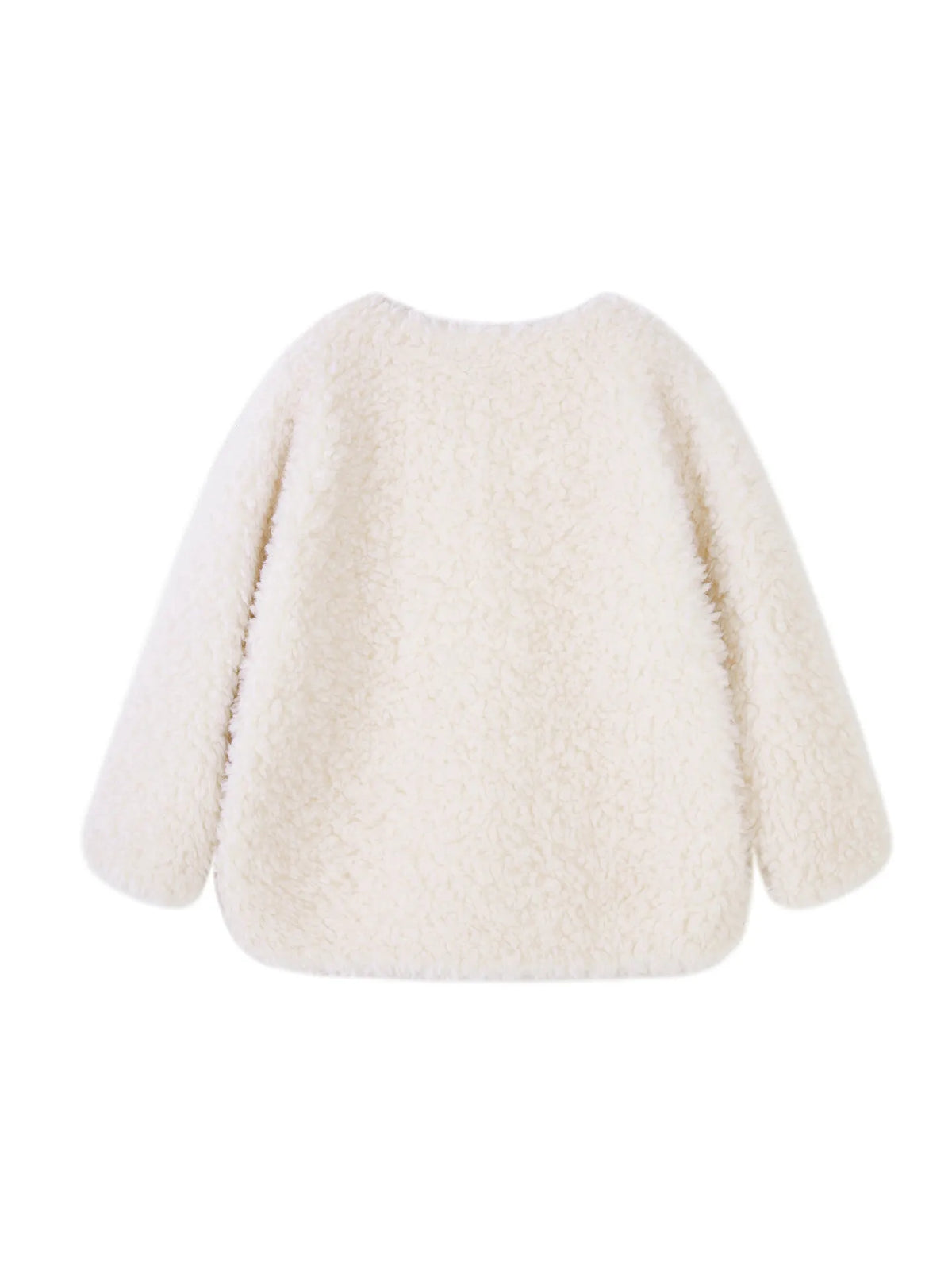 Fleece Button Up Long Sleeve Outerwear - Lilixa.store