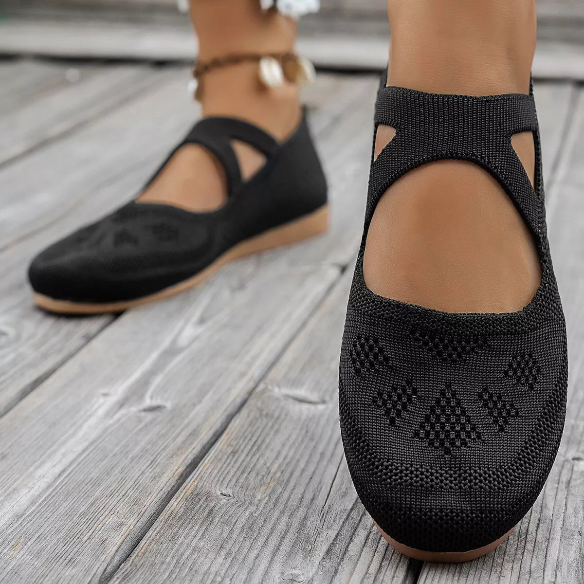 Round Toe Slip-Ons - Lilixa.store