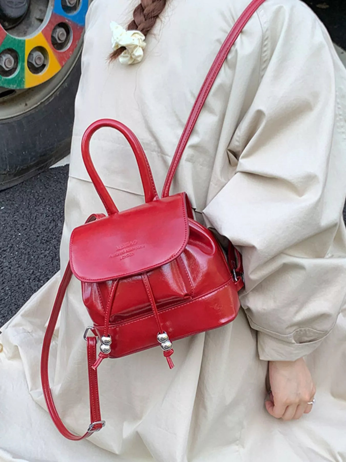PU Leather Mini Backpack Bag - Lilixa.store