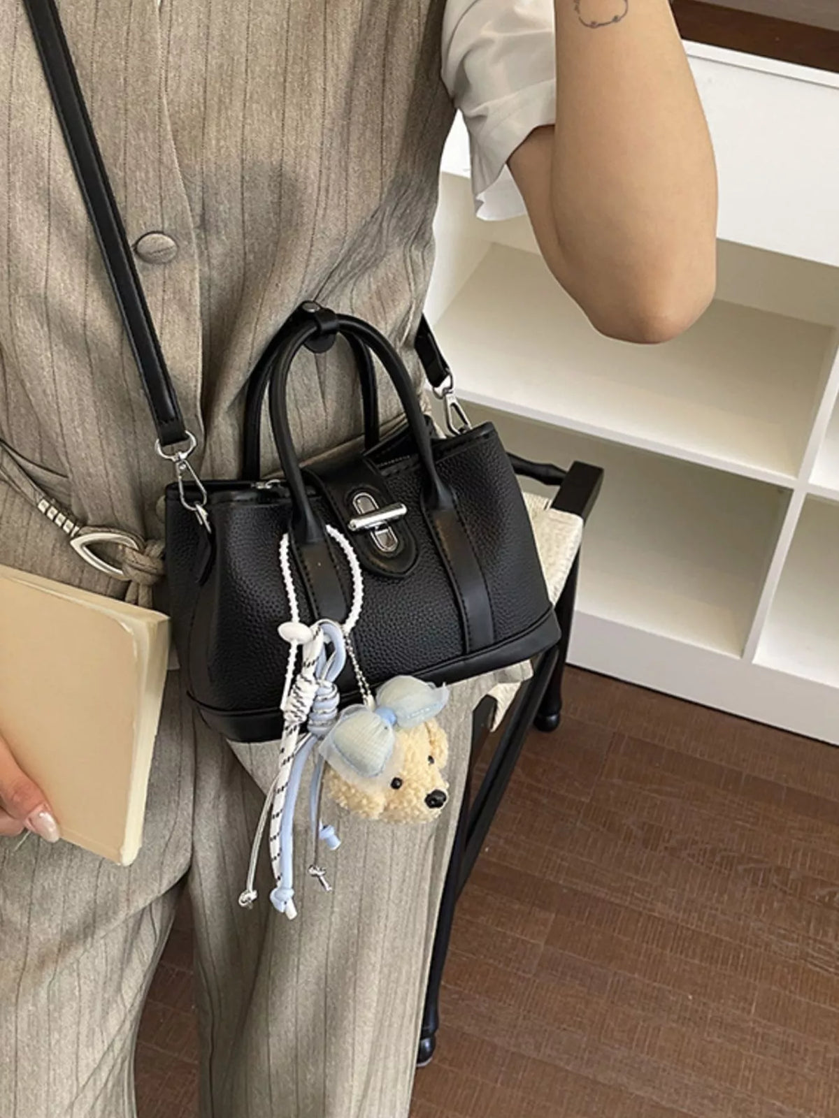 Top Handle Crossbody Bag