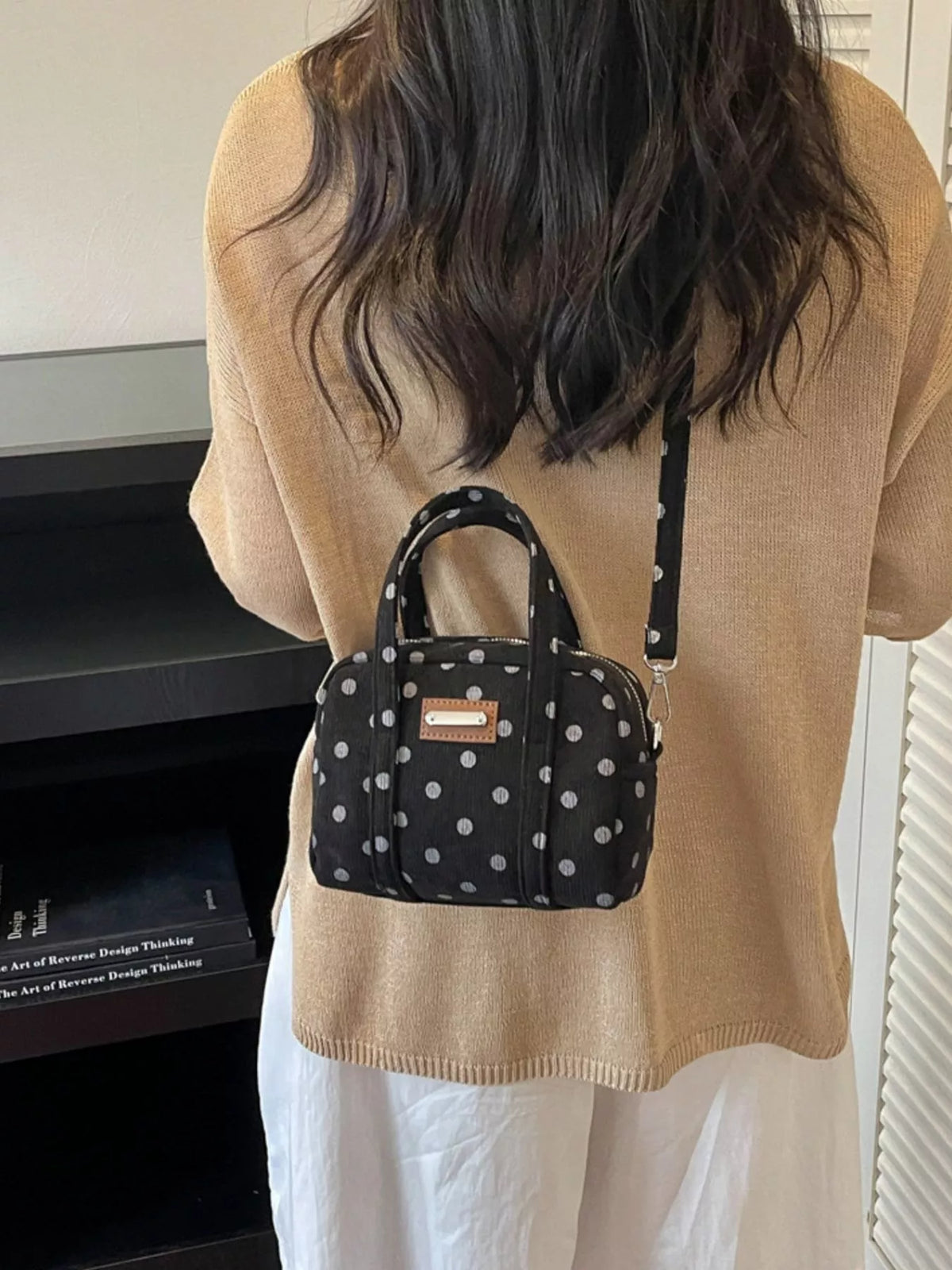 Polka Dot Crossbody Bag