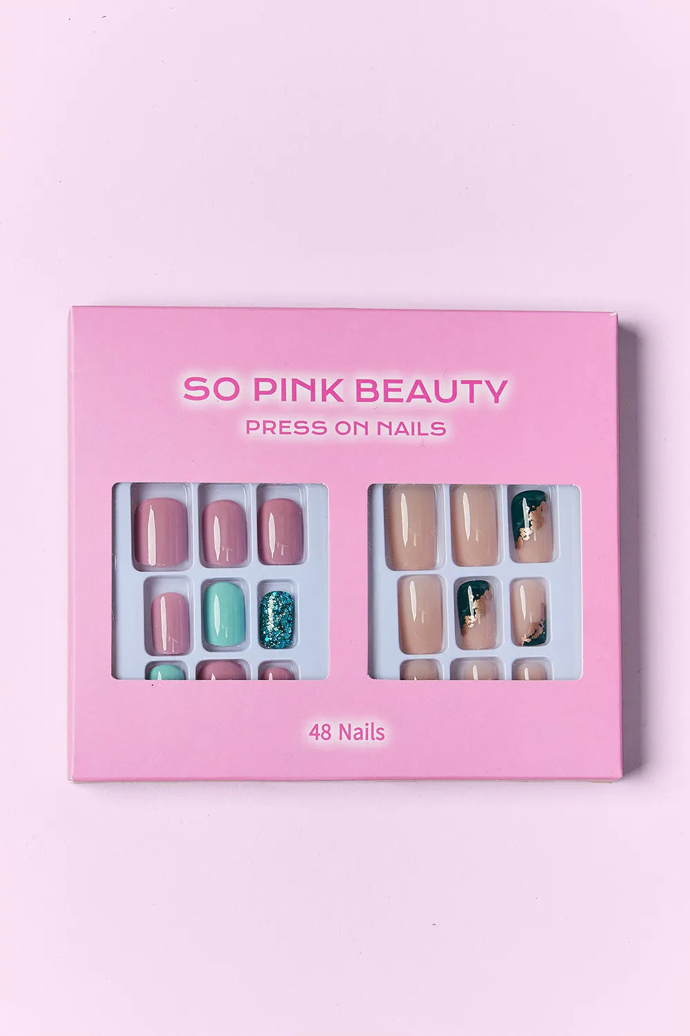SO PINK BEAUTY Press On Nails 2 Packs - Lilixa.store